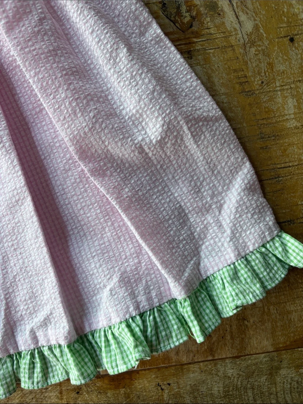 Vintage Carriage Boutiques Girls' Smocked Turtle Dress 12m